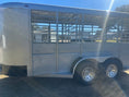 Load image into Gallery viewer, Calico 6x16x6'6" Livestock Trailer SILVER - 0027 - J4 Trailer
