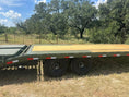 Load image into Gallery viewer, Delco 102"x25' Flatbed Single Gooseneck 14k ARMY GREEN - 7743 - J4 Trailer
