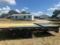 Load image into Gallery viewer, Delco 102"x25' Flatbed Single Gooseneck 14k ARMY GREEN - 7743 - J4 Trailer
