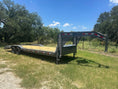 Load image into Gallery viewer, Delco 102"x26' Gooseneck Carhauler 14 K Dove Monster Ramps GRAY - 7542 - J4 Trailer
