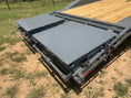 Load image into Gallery viewer, Delco 102"x26' Gooseneck Carhauler 14 K Dove Monster Ramps GRAY - 7542 - J4 Trailer
