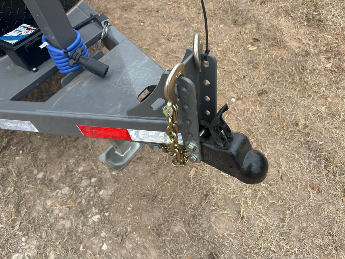 Delco 6'x16'x6'6" Bumper Livestock 6K - Gray - 4030 - J4 Trailer