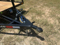 Load image into Gallery viewer, Delco 77"x12' Utility BLACK 7K Tandem Axle - 7547 - J4 Trailer
