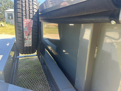 Delco 83"x14' Tandem GRAY Dump Trailer 14K - 2022 - J4 Trailer