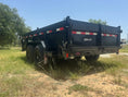 Load image into Gallery viewer, Delco 83"x14' Tandem Telescopic Dump Trailer 14K BLACK - 4396 - J4 Trailer
