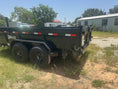 Load image into Gallery viewer, Delco 83"x14' Tandem Telescopic Dump Trailer 14K BLACK - 4396 - J4 Trailer
