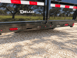 Delco 83"x14' Tandem Telescopic Dump Trailer 14K BLACK - 9627 - J4 Trailer