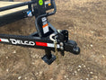 Load image into Gallery viewer, Delco 83"x22' Carhauler 14K Tandem Trailer - BLACK 4465 - J4 Trailer
