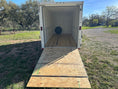 Load image into Gallery viewer, Delco Cargo 6'8'x16'x7' Enclosed Tandem 14k WHITE - 4898 - J4 Trailer
