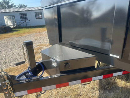 DP Platinum 82"x14' Tandem Eco Dump 14k BLACK - 1556 - J4 Trailer