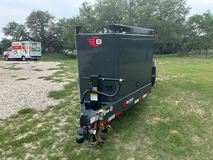 Farm Boss - 5'x10' Diesel tank trailer w 880 Gal. square tank 14k - 3169 - J4 Trailer