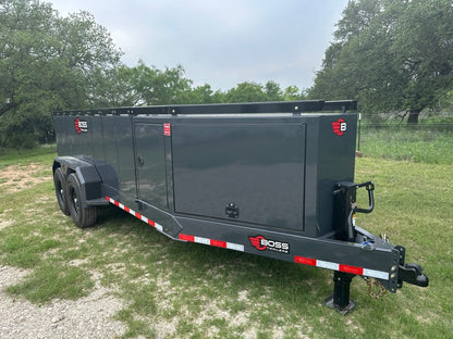 Farm Boss - 5'x10' Diesel tank trailer w 880 Gal. square tank 14k - 3169 - J4 Trailer