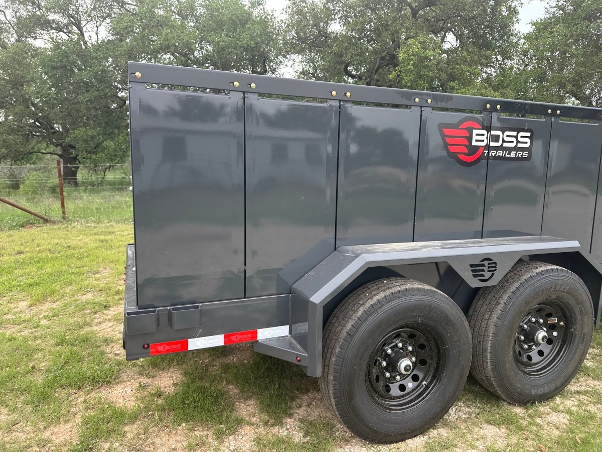 Farm Boss - 5'x10' Diesel tank trailer w 880 Gal. square tank 14k - 3169 - J4 Trailer