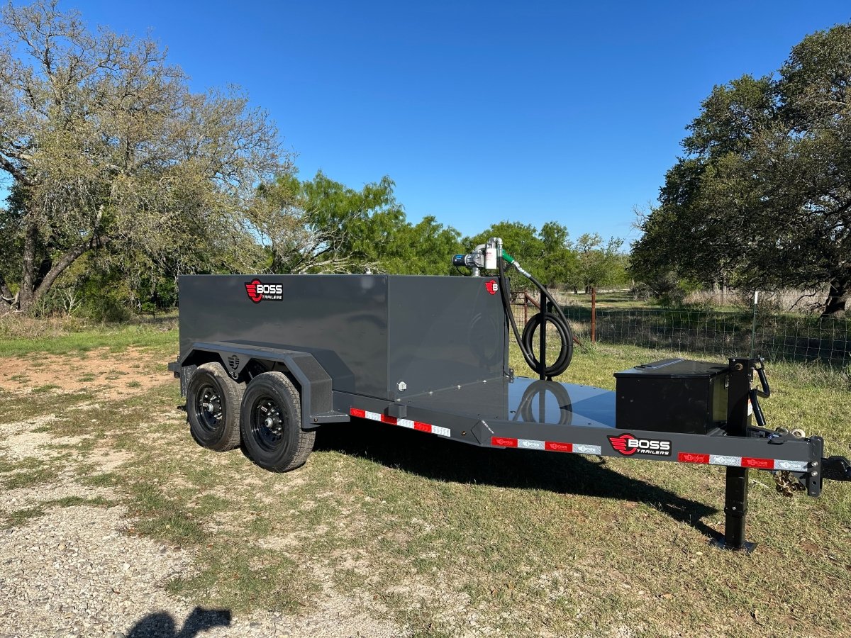 Farm Boss Trailer - 60"x10' Diesel Tank w 990gal Tank - 3288 - J4 Trailer