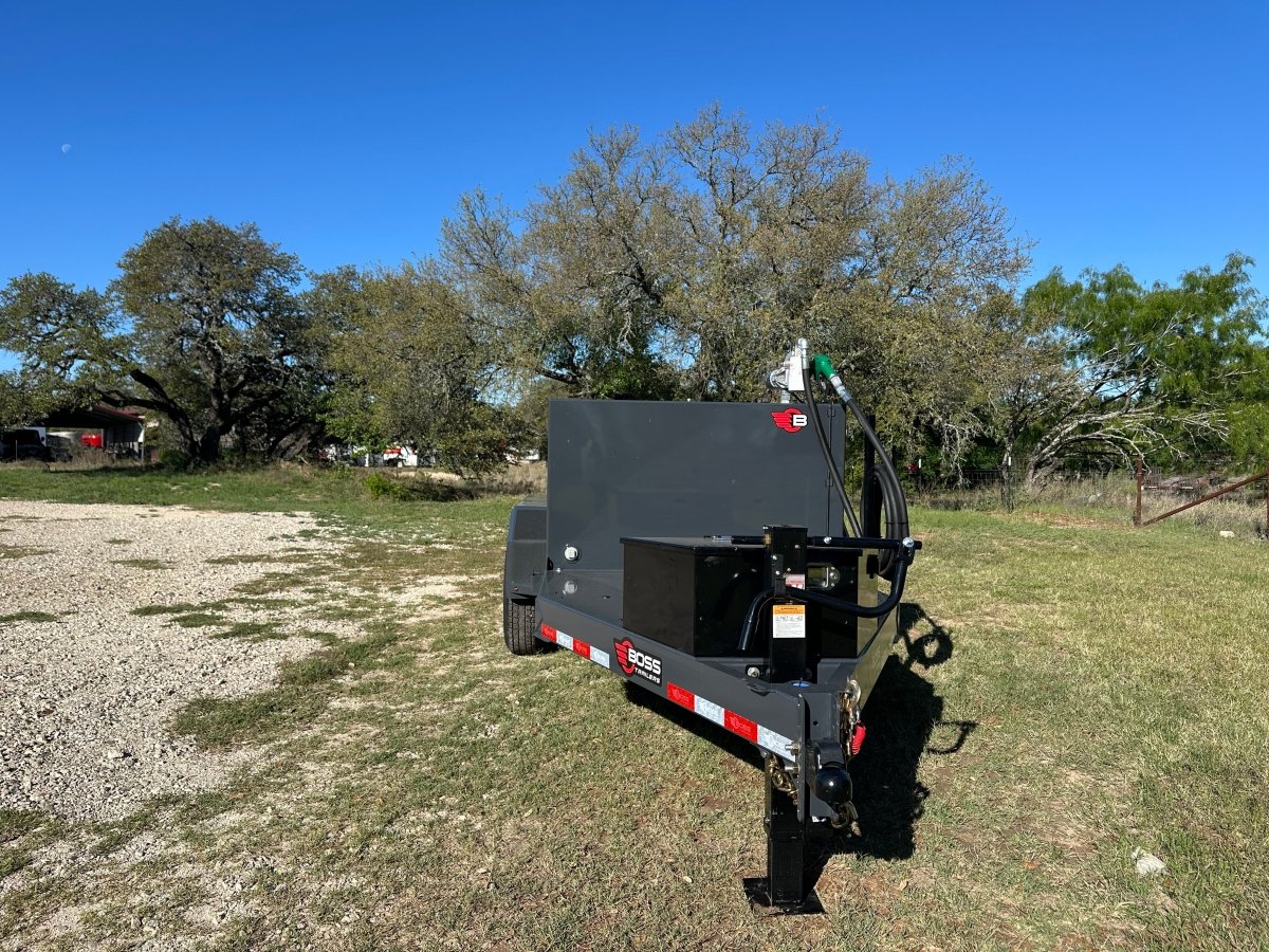 Farm Boss Trailer - 60"x10' Diesel Tank w 990gal Tank - 3288 - J4 Trailer