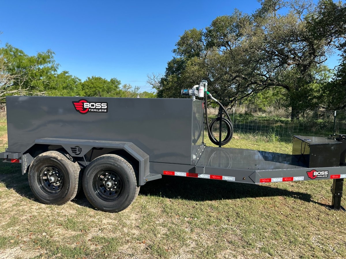 Farm Boss Trailer - 60"x10' Diesel Tank w 990gal Tank - 3288 - J4 Trailer