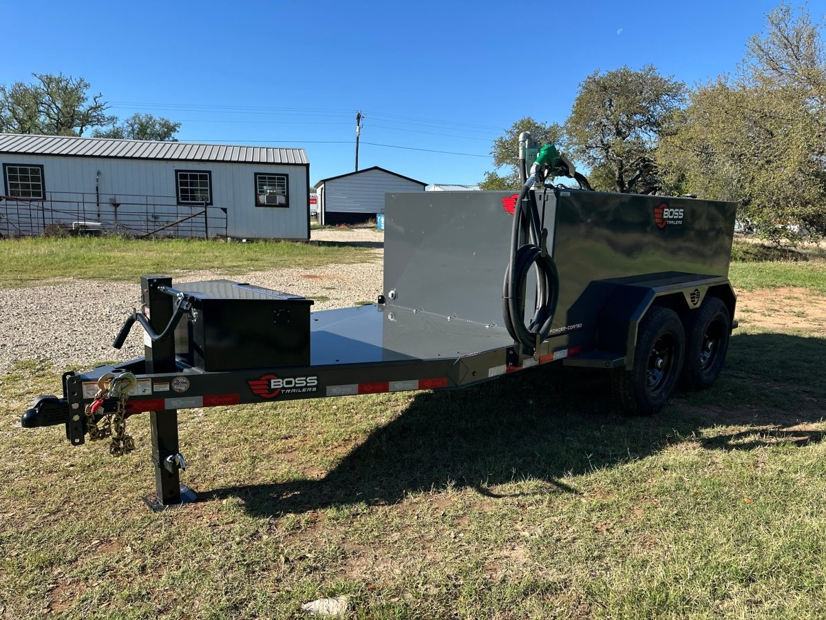 Farm Boss Trailer - 60"x10' Diesel Tank w 990gal Tank - 3288 - J4 Trailer