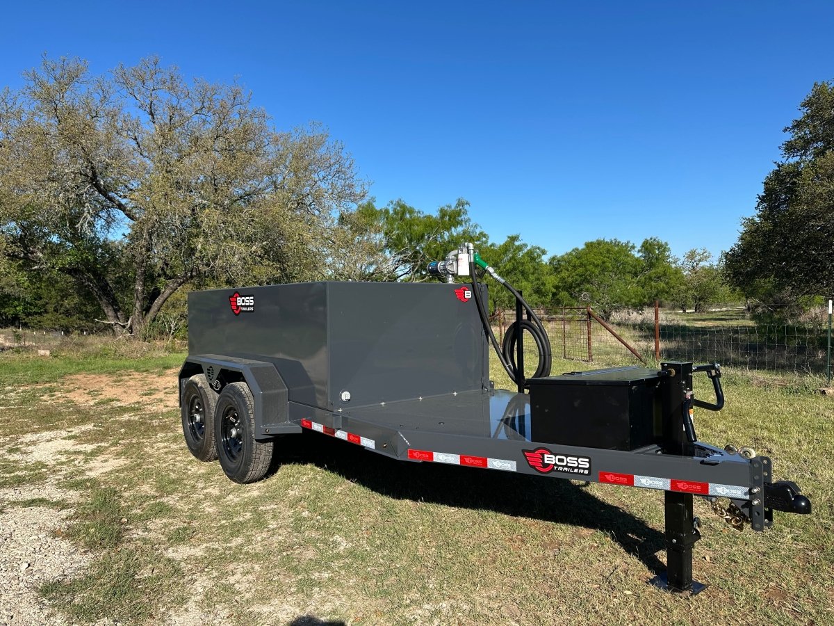 Farm Boss Trailer - 60"x10' Diesel Tank w 990gal Tank - 3288 - J4 Trailer