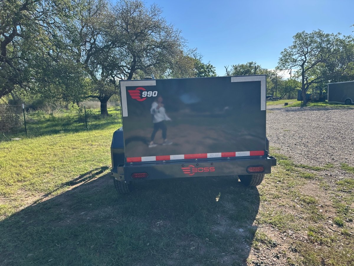 Farm Boss Trailer - 60"x10' Diesel Tank w 990gal Tank - 3288 - J4 Trailer