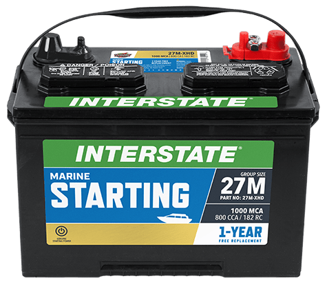 Interstate Battery - 27M - XHD - J4 Trailer