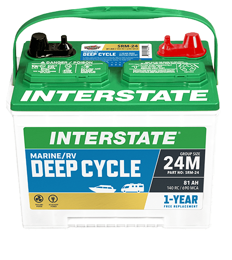 Interstate Battery - SRM - 24 - J4 Trailer