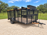 USED 2008 Big Tex Single Axle Landscape Trailer - 1520