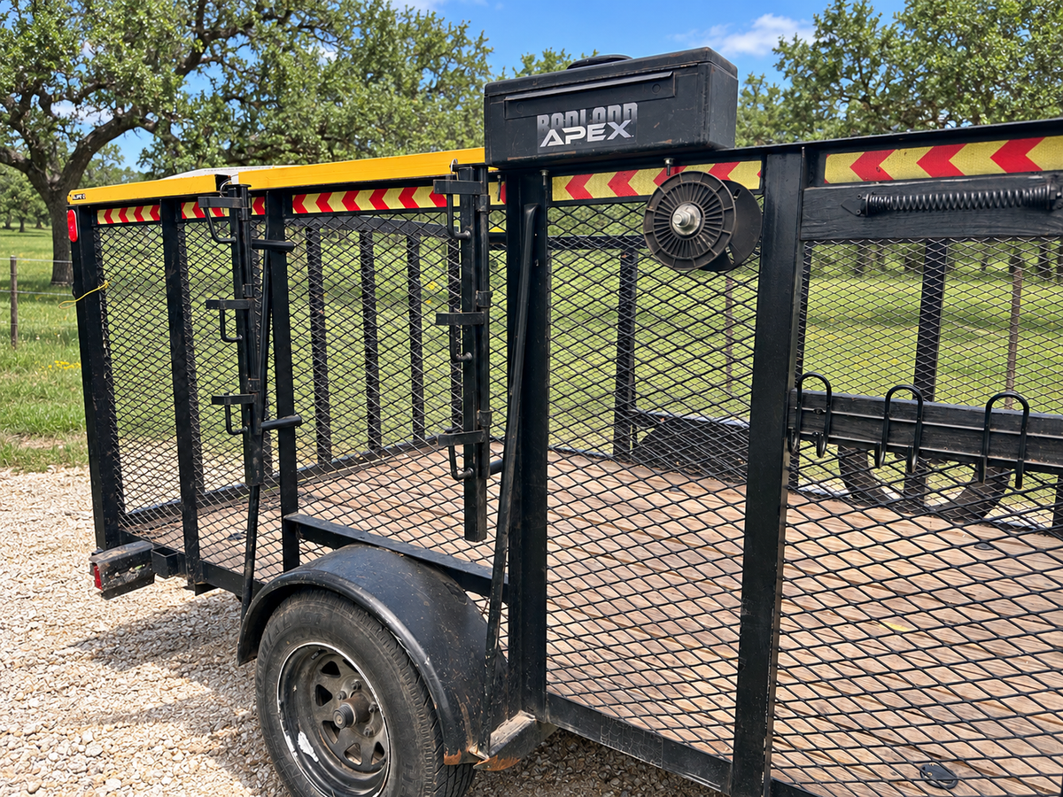 USED 2008 Big Tex Single Axle Landscape Trailer - 1520