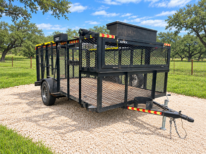 USED 2008 Big Tex Single Axle Landscape Trailer - 1520
