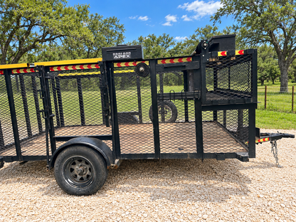 USED 2008 Big Tex Single Axle Landscape Trailer - 1520