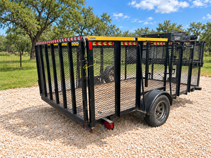 USED 2008 Big Tex Single Axle Landscape Trailer - 1520