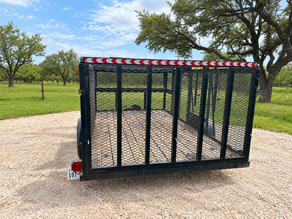 USED 2008 Big Tex Single Axle Landscape Trailer - 1520