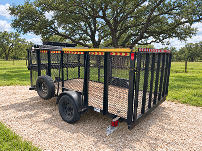 USED 2008 Big Tex Single Axle Landscape Trailer - 1520