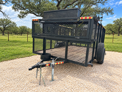 USED 2008 Big Tex Single Axle Landscape Trailer - 1520