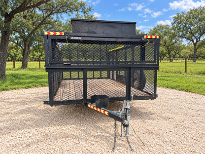 USED 2008 Big Tex Single Axle Landscape Trailer - 1520