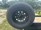 LoadTrail 83"x20' Tandem Carhauler Trailer w Rails - 7686 - J4 Trailer