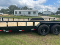 Load image into Gallery viewer, LoadTrail 83"x20' Tandem Carhauler Trailer w Rails - 7686 - J4 Trailer
