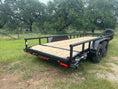 Load image into Gallery viewer, LoadTrail 83"x20' Tandem Carhauler Trailer w Rails - 7686 - J4 Trailer
