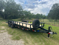 Load image into Gallery viewer, LoadTrail 83"x20' Tandem Carhauler Trailer w Rails - 7686 - J4 Trailer
