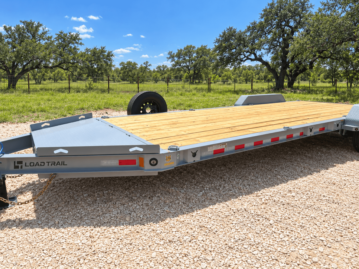 Loadtrail 83"x22' Tandem Carhauler MAX Ramps BOMBER GRAY- 4459 - J4 Trailer