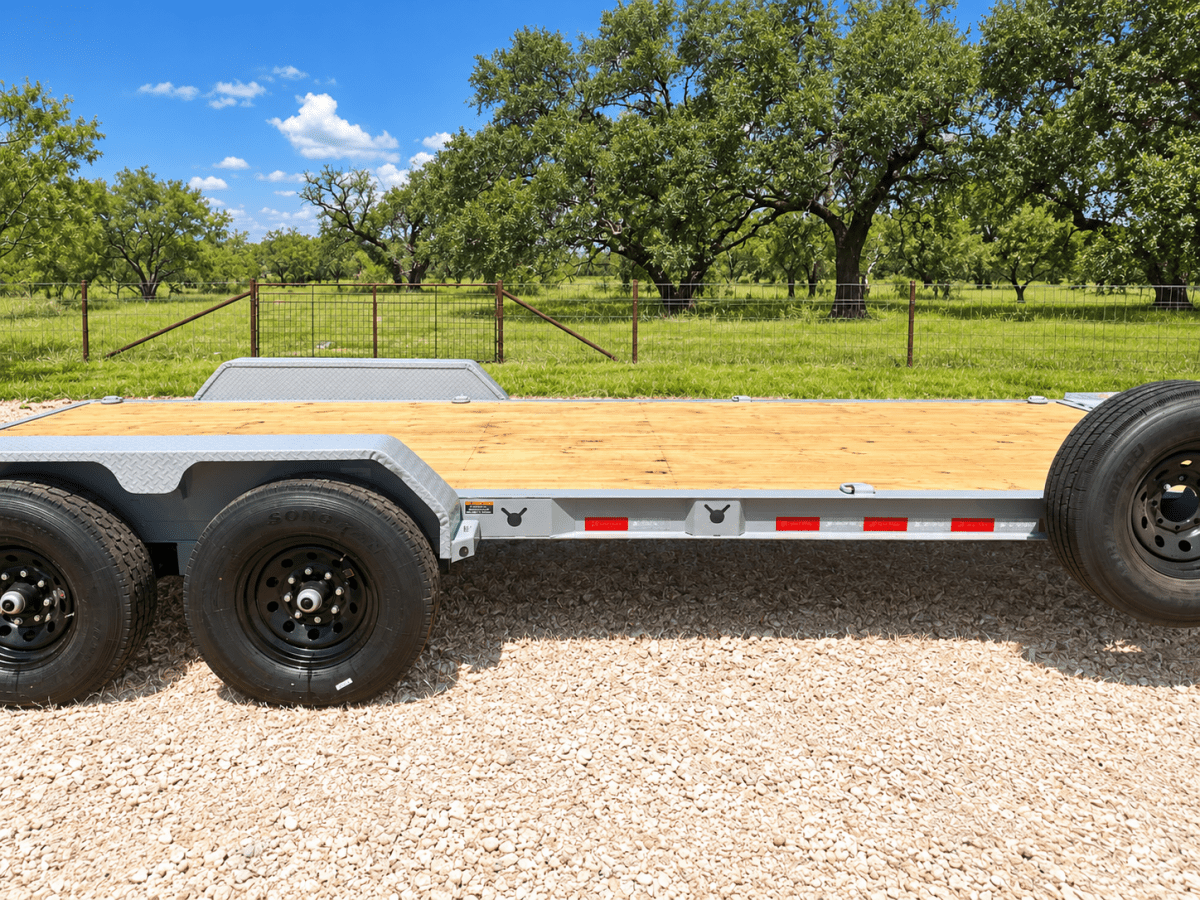 Loadtrail 83"x22' Tandem Carhauler MAX Ramps BOMBER GRAY- 4459 - J4 Trailer