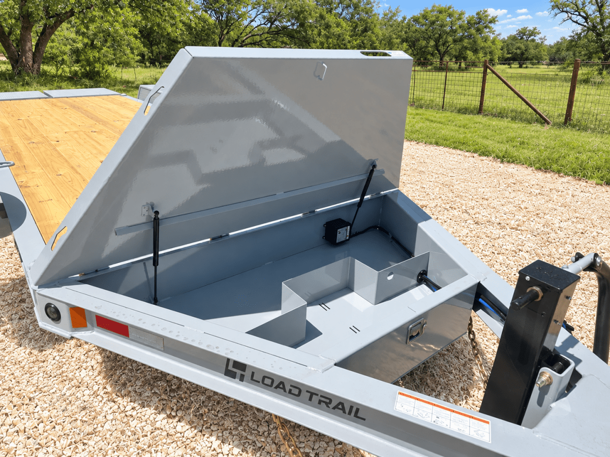 Loadtrail 83"x22' Tandem Carhauler MAX Ramps BOMBER GRAY- 4459 - J4 Trailer