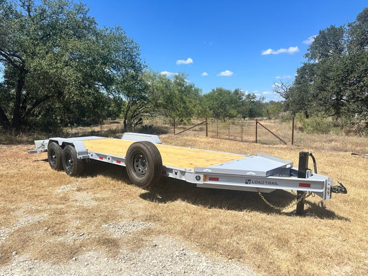 Loadtrail 83"x22' Tandem Carhauler MAX Ramps BOMBER GRAY- 4459 - J4 Trailer