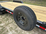 Loadtrail 83"x22' Tandem Carhauler MAX Ramps Tool Tray 7350 - J4 Trailer