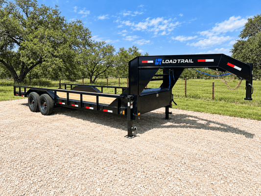 LoadTrail Gooseneck 102"x22' Carhauler with side rails- 3149 - J4 Trailer
