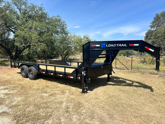 LoadTrail Gooseneck 102"x22' Carhauler with side rails- 3149 - J4 Trailer