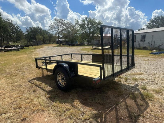 Pipeline 6'x10' Single Axle Utility - 2597 - J4 Trailer