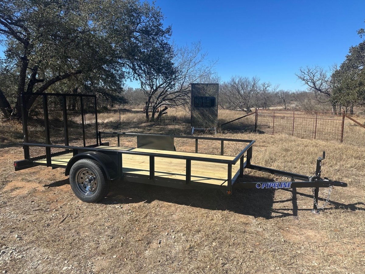 Pipeline 6'x12' Single Axle Utility - 2535 - J4 Trailer