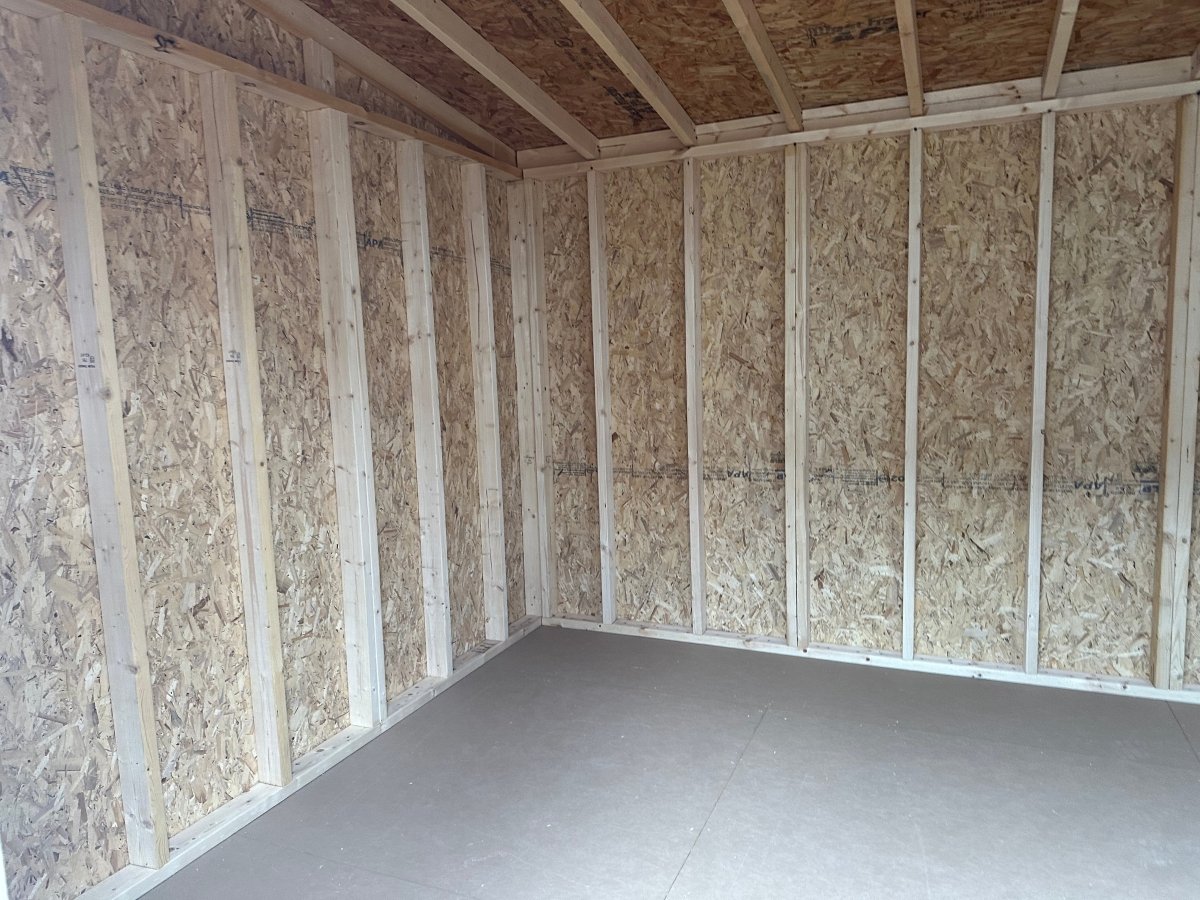 Premier 10x16 UPCS 2025 Portable Building (101025) - J4 Trailer