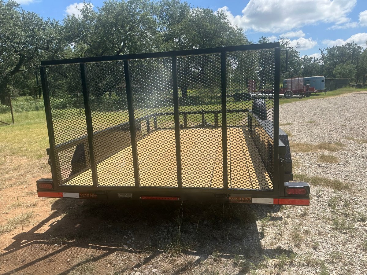 Ranch King 6'10"x12' Tandem Utility Trailer GATE - 2603 2818 - J4 Trailer