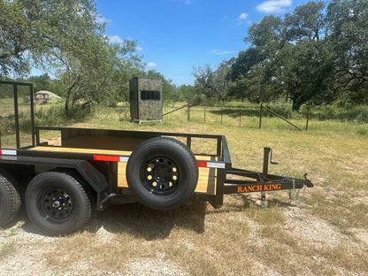 Ranch King 6'10"x12' Tandem Utility Trailer GATE - 2603 2818 - J4 Trailer